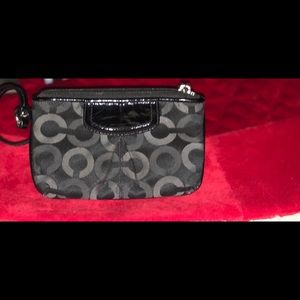 Coach Signature Wristlet